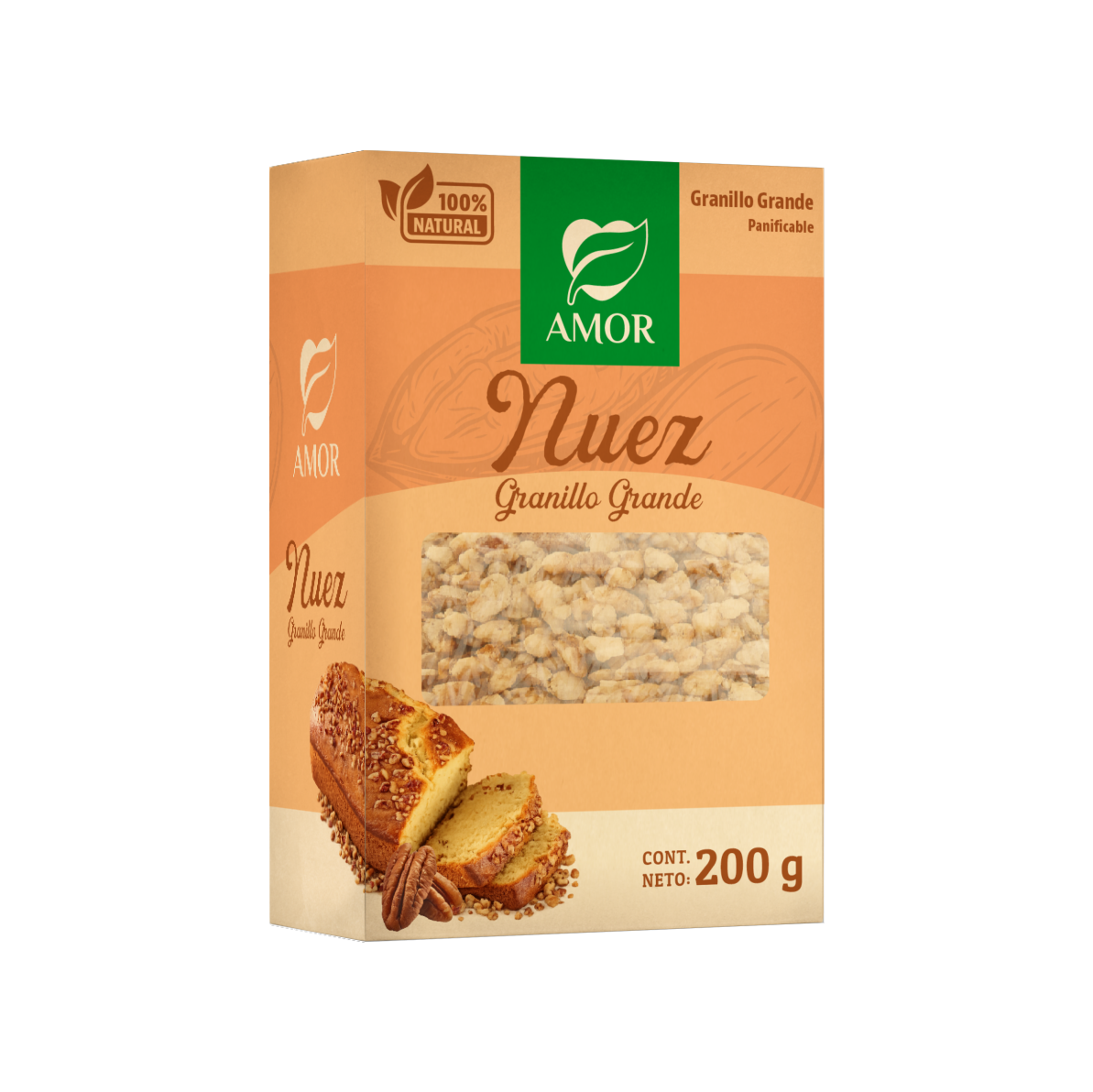 Nuez Granillo Grande Caja — AMOR